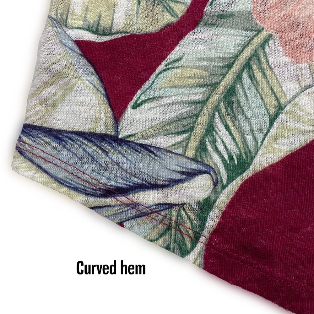 Ann Taylor Linen Knit Tropical Top NEW - Picture 4 of 12